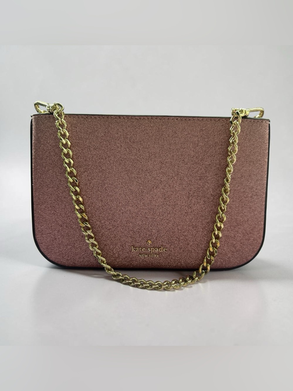 Kate Spade Pink Glitter shoulder Bag NWOT